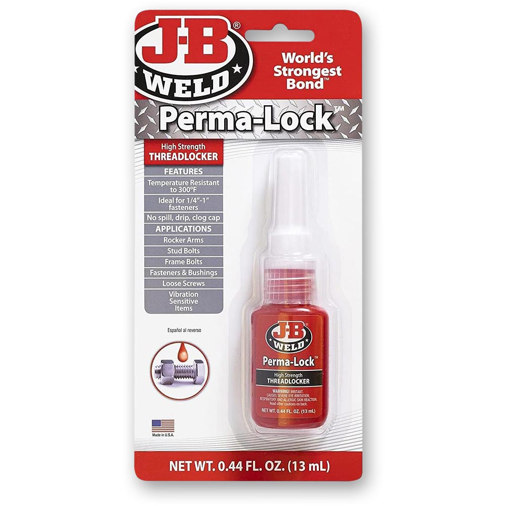 JB Weld Perma-Lock High Strength Threadlocker 13ml