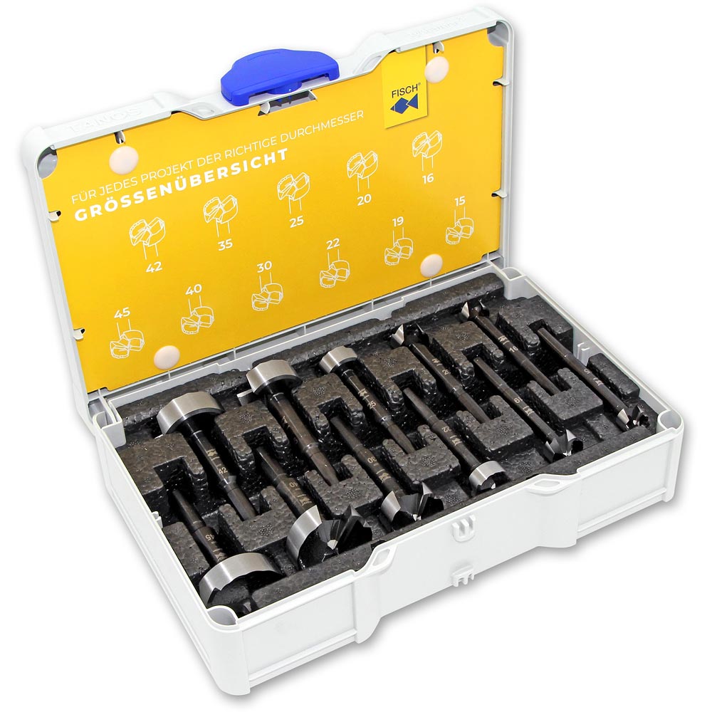 Fisch Wave 80 Year Anniversary Set in Systainer 11 Pce