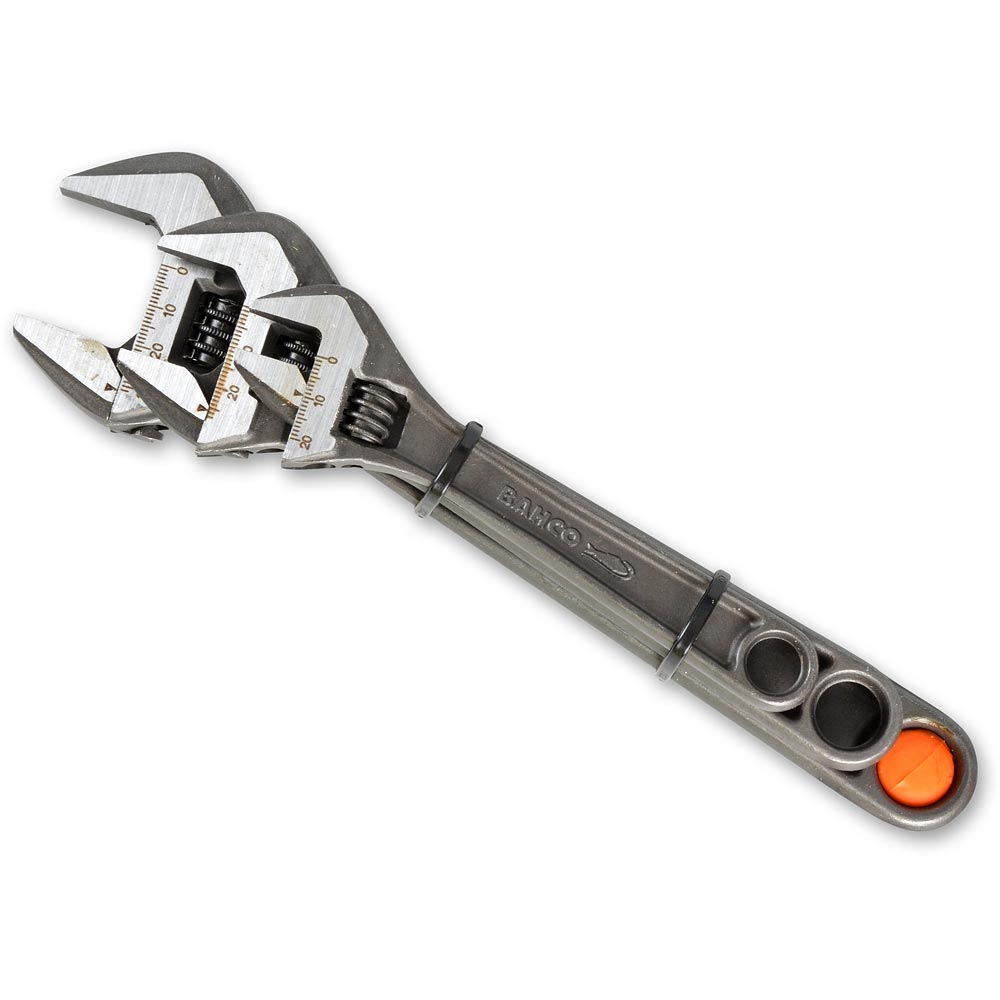 Bahco Adjustable Wrench Set, 80 Series (6",8"&10")