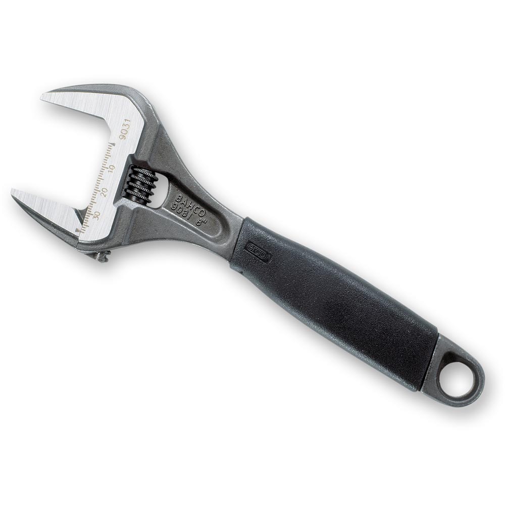 Bahco 9031 Adjustable Wrench 218mm Wide Jaw
