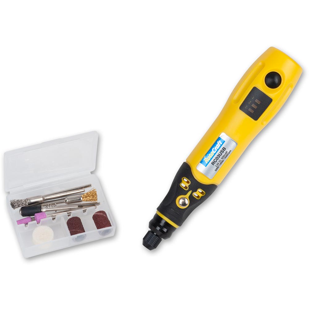 Rotacraft 3.6V Cordless Rotary Tool USB