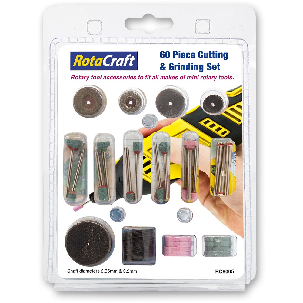 Rotacraft 60 Piece Cutting & Grinding set
