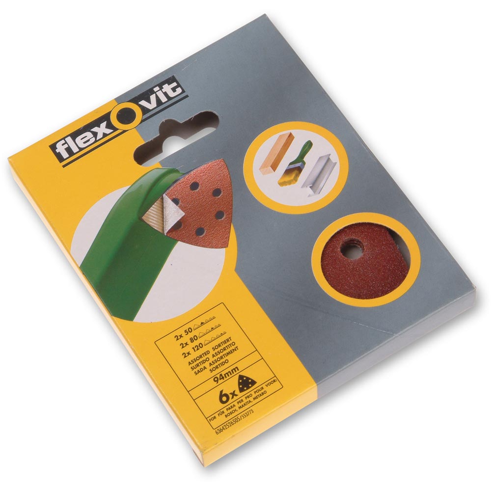 Flexovit Delta Sanding Abrasive 94mm