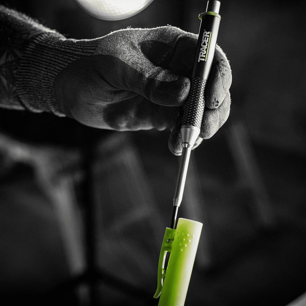 TRACER Pro Deep Hole Construction Pencil with Holster