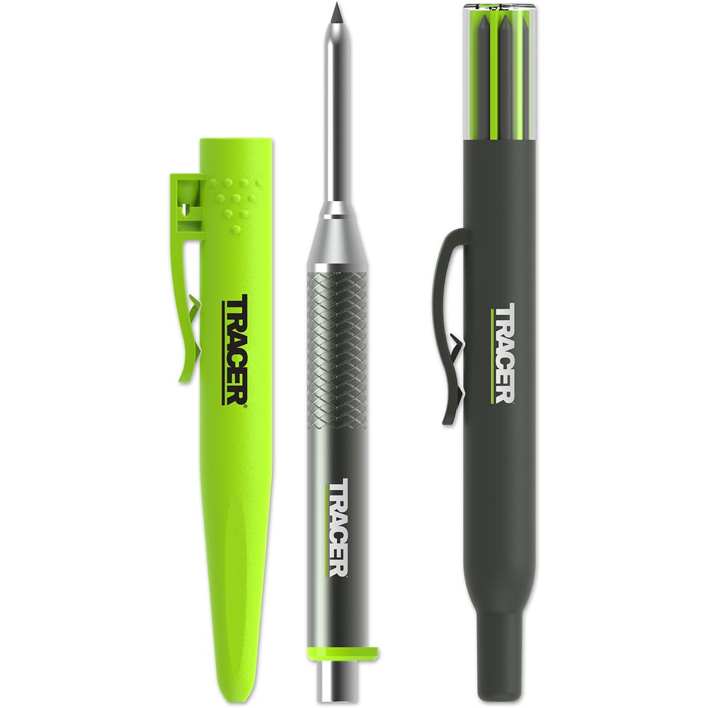 TRACER Pro Deep Hole Construction Pencil with Holster