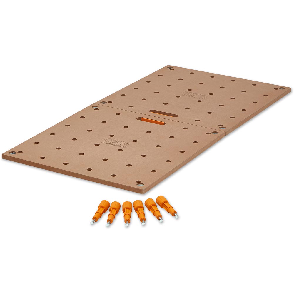 BORA Centipede Table Top Pair - 20mm Dog Holes