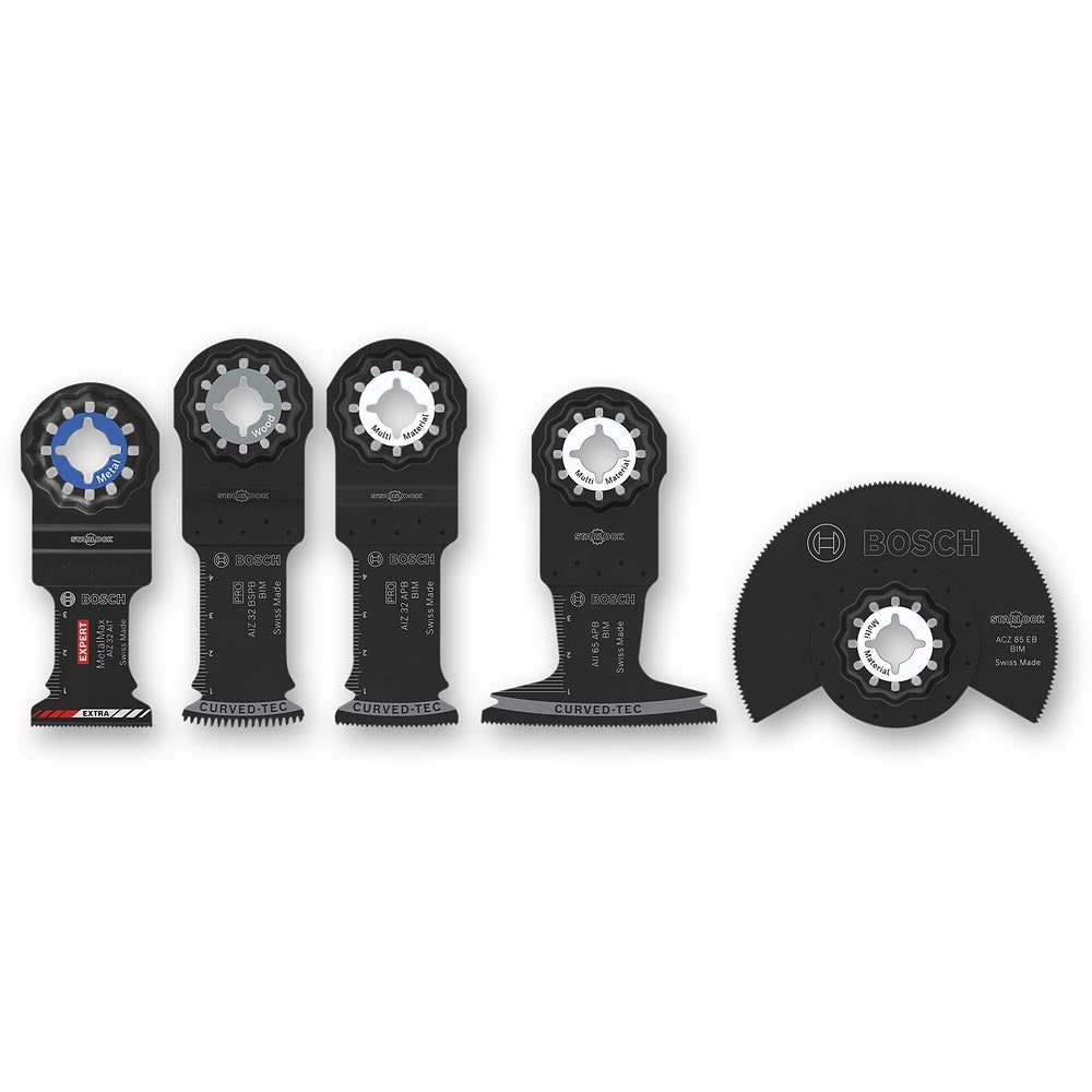 Bosch Multi Tool BiM Wood, Metal & Nails Set 5