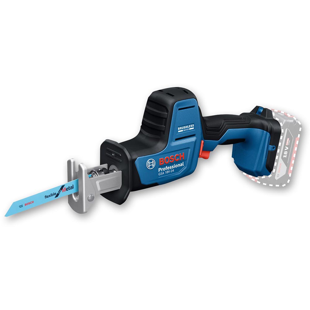 Bosch GSA 18V-24 Brushless Sabre Saw 18V (Body Only)