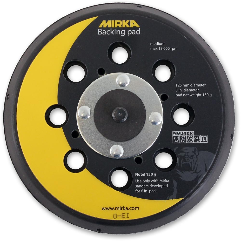 Mirka Backing Pad 125mm for DEROS Sander
