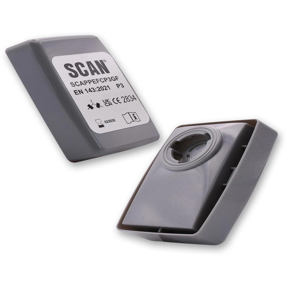 Scan Twin Half Mask Cartridge / Filter Pairs