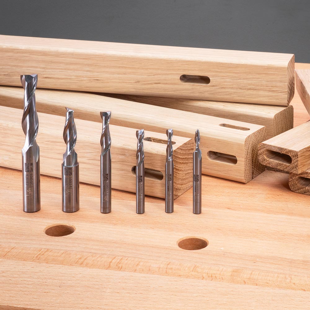 UJK Up Cut Spiral Cutter (1/4")