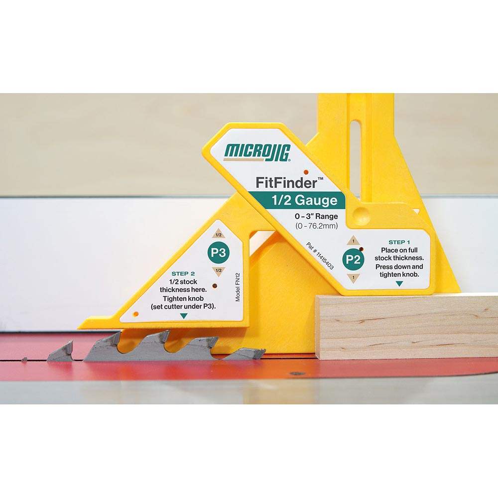 MICROJIG Fitfinder 1/2 Gauge