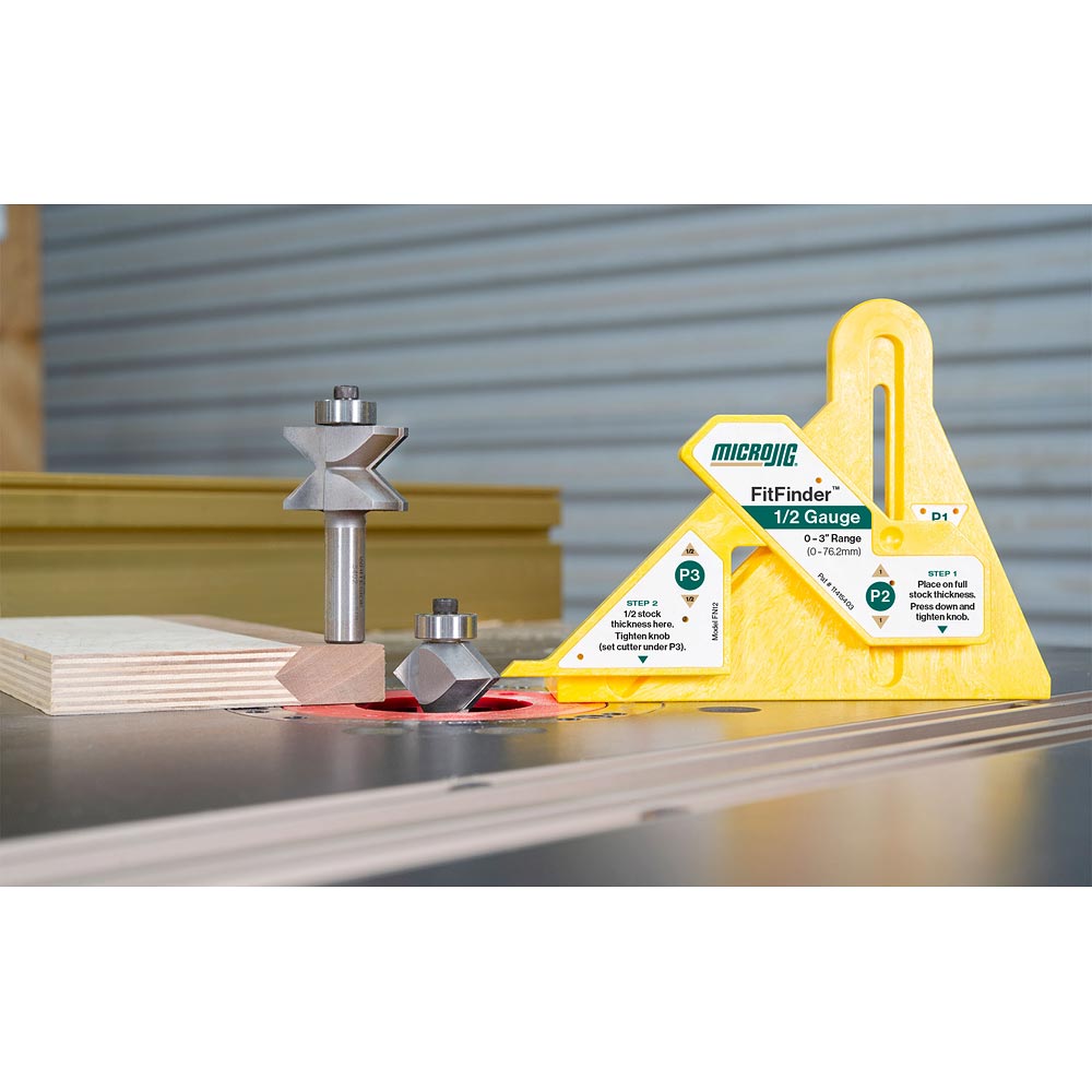 MICROJIG Fitfinder 1/2 Gauge