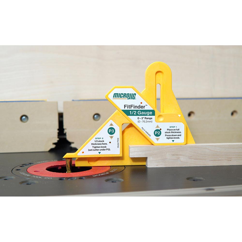 MICROJIG Fitfinder 1/2 Gauge