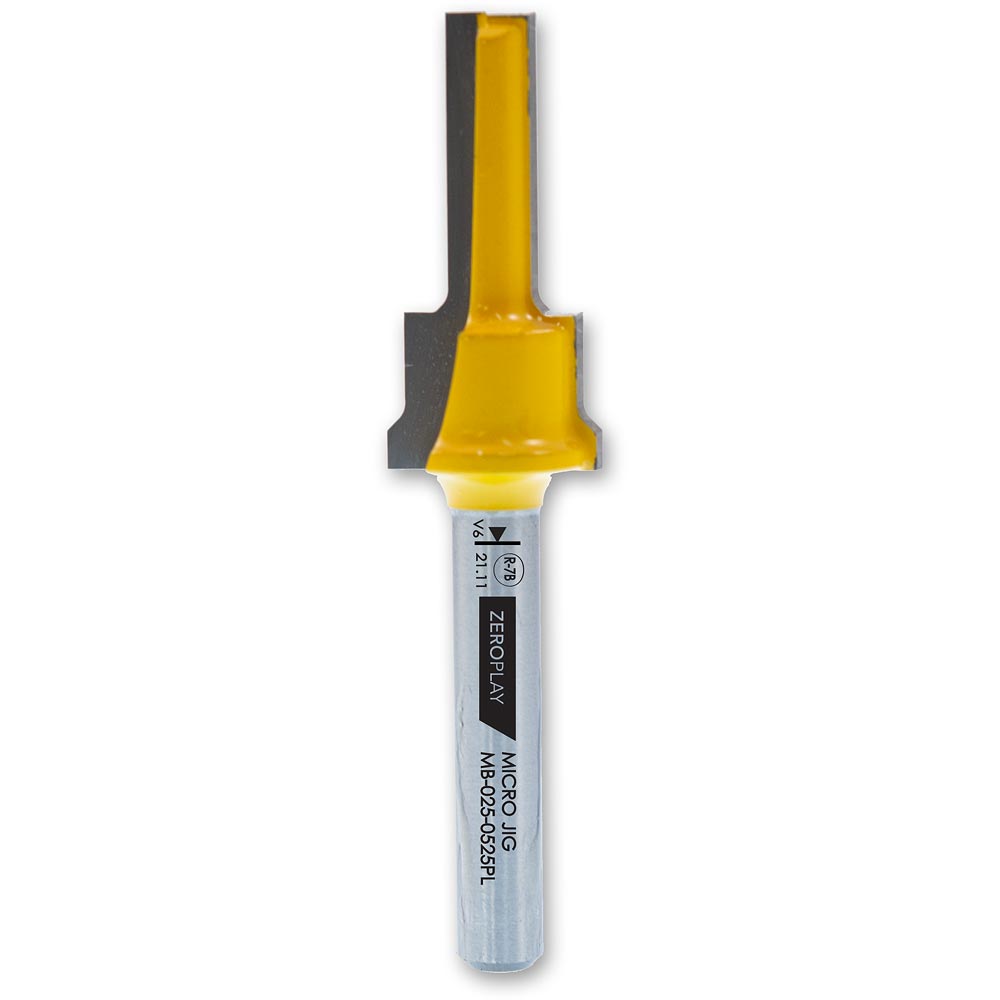 MICROJIG ZEROPLAY 2-Step Plunge Bit 1/4SHK