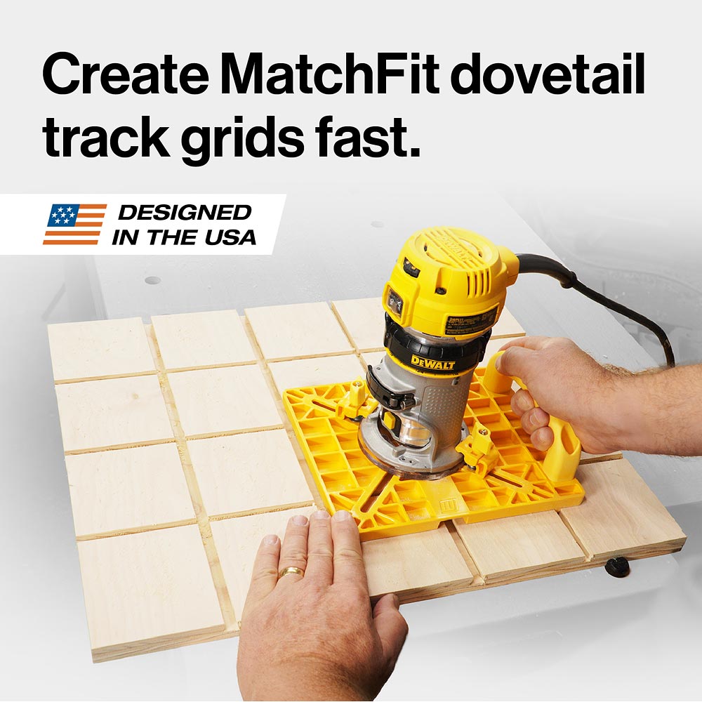 MICROJIG MATCHFIT Grid Routing Guide Kit