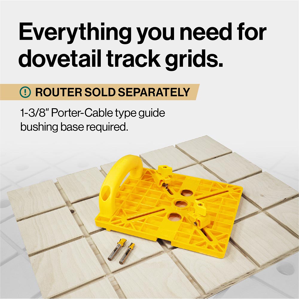 MICROJIG MATCHFIT Grid Routing Guide Kit