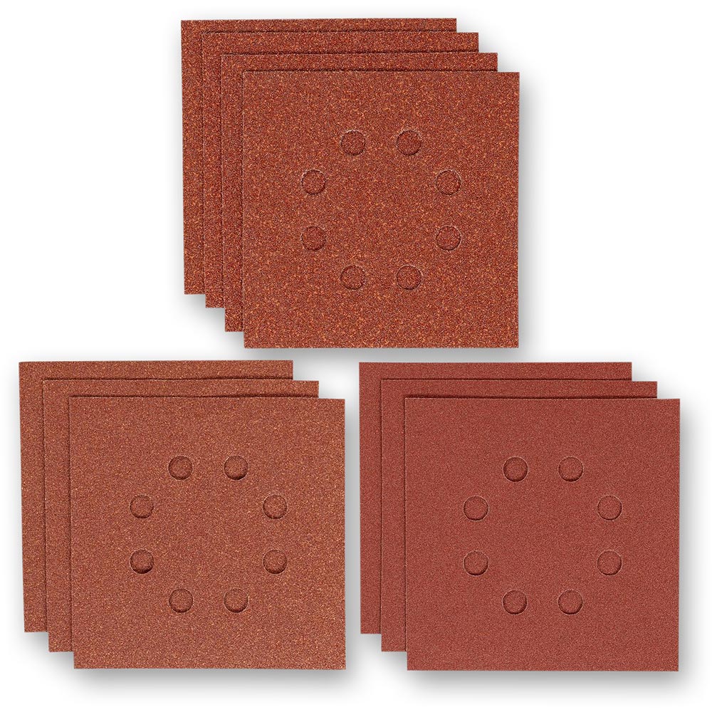 Irwin 1/4 Punched Sanding Sheet Set, 10 Piece
