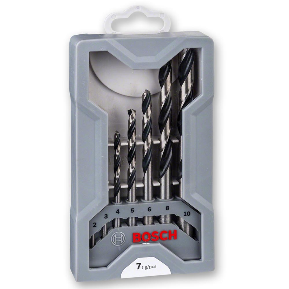 Bosch HSS Twist PointTeQ Drill Bit Set 7