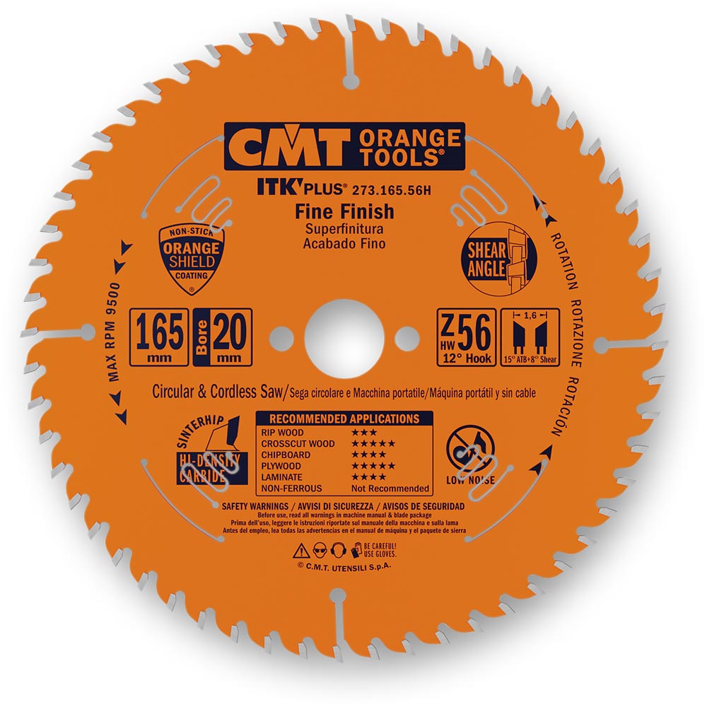 CMT 273 ITK Plus Circular Saw Blades - Fine Thin Kerf | Axminster Tools