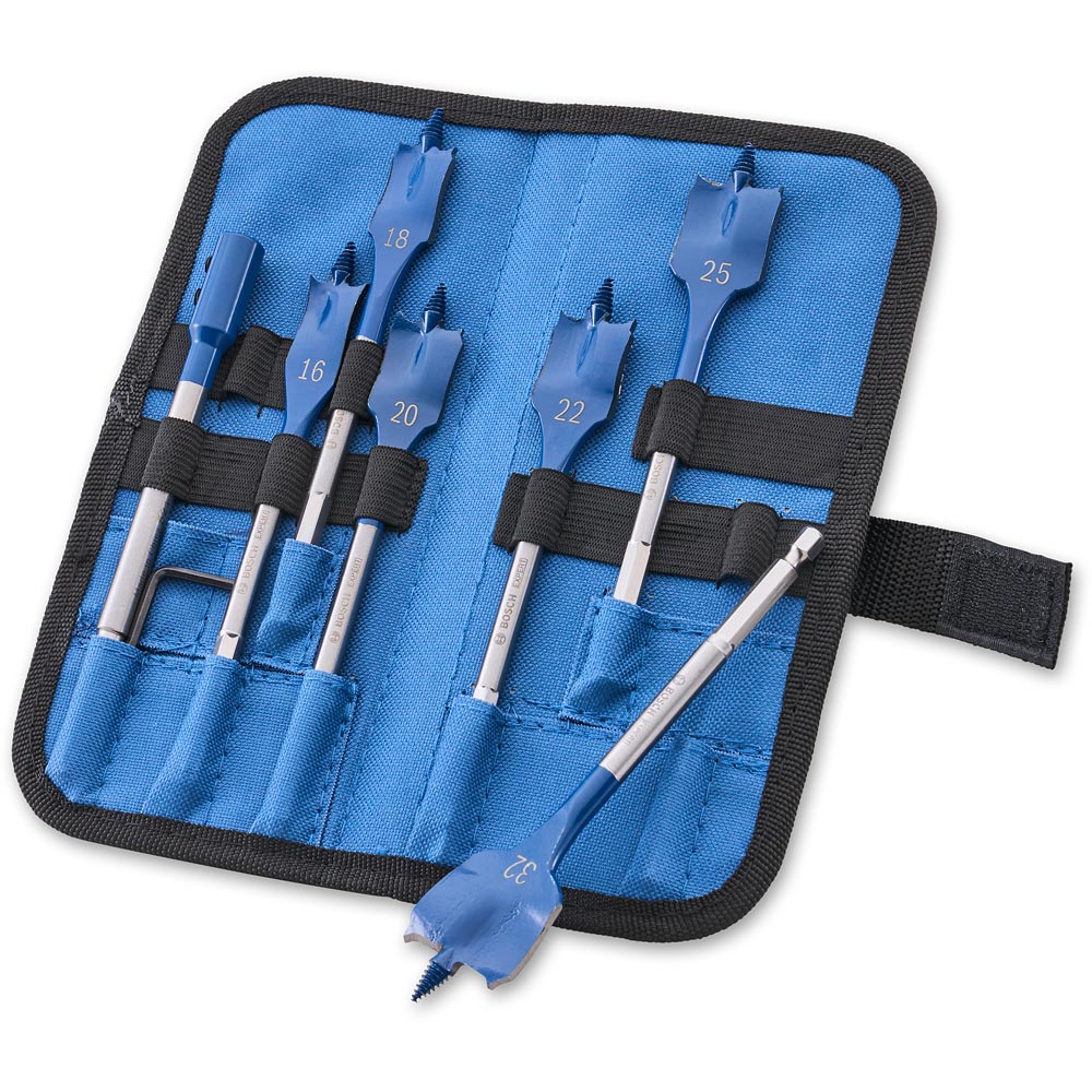 Bosch Flat Bit Selfcut Speed Spade Set 7 Piece