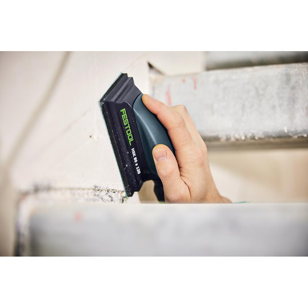 Festool Sanding Block 80 x 130mm with Extraction Outlet
