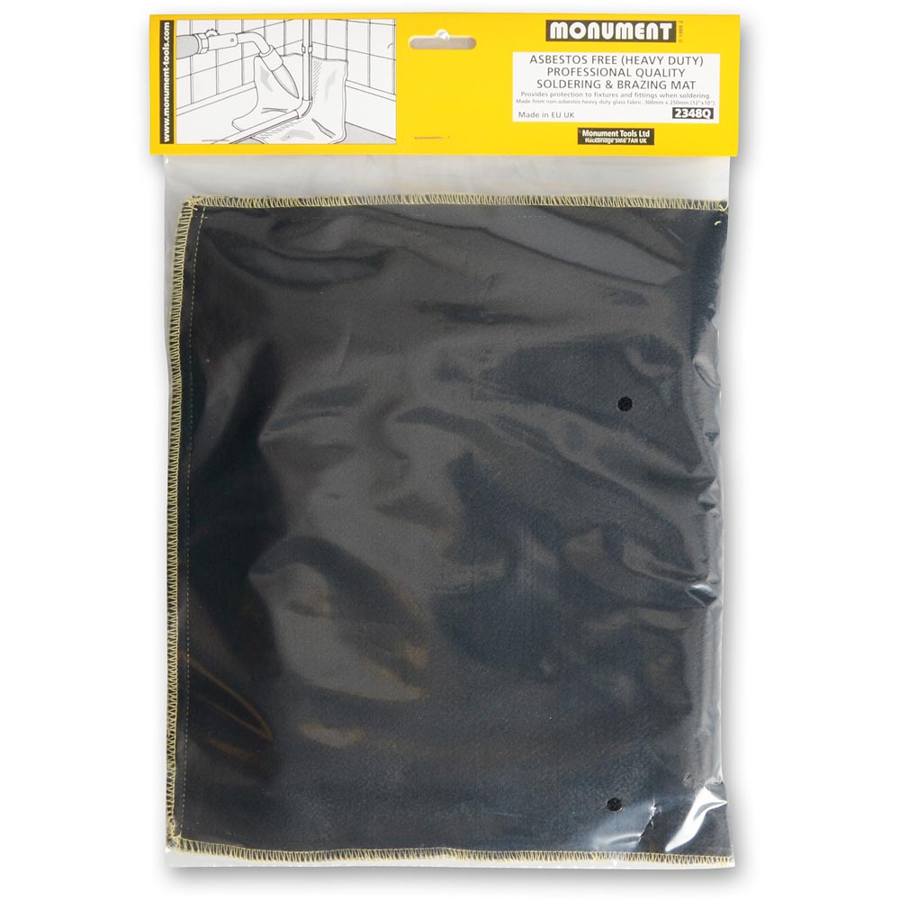 Monument 2348Q Glass Fibre Plumber's Mat - 300 x 250mm