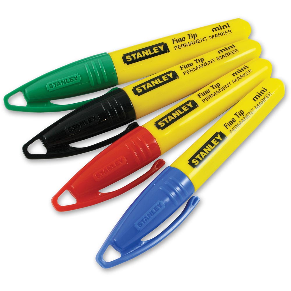 Stanley Mini Fine Tip Pen (Pkt 4)