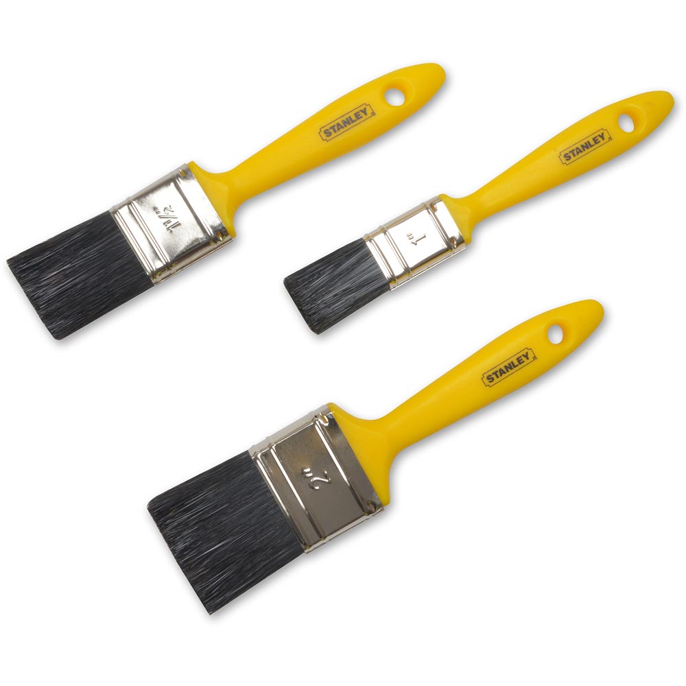 Stanley 3 Piece Hobby Paint Brush Set