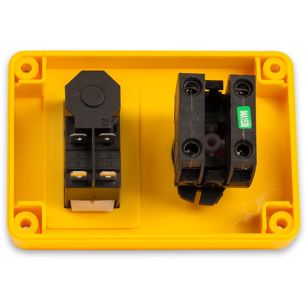 Axminster NVR Switch 230V 1ph E Stop
