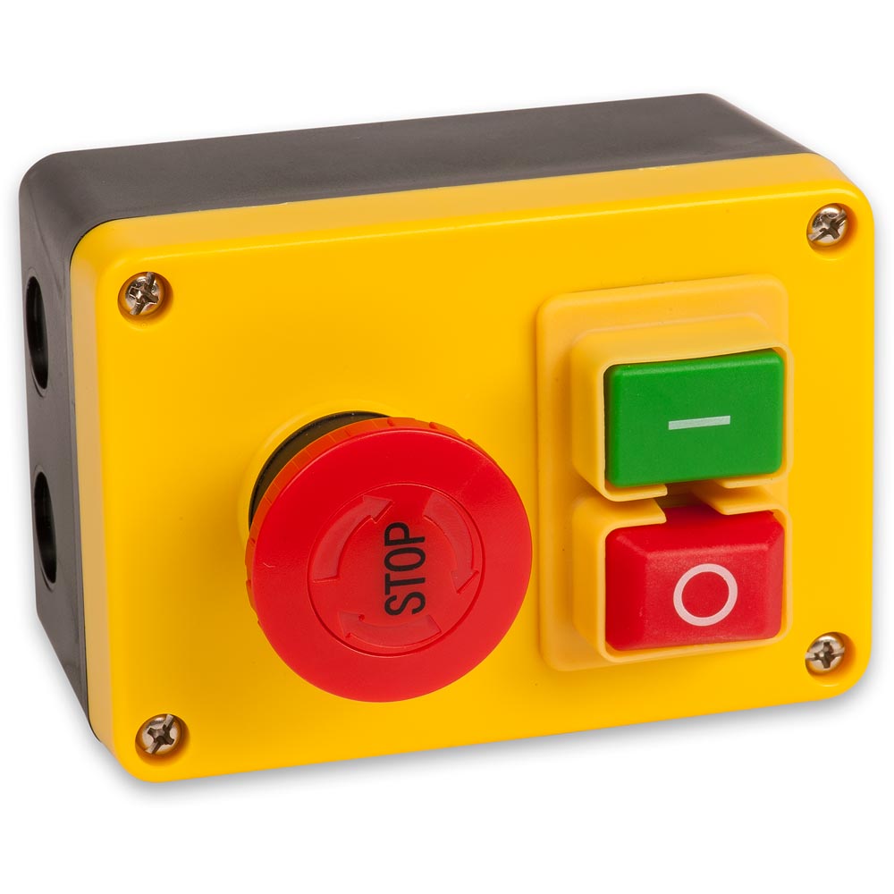 Axminster NVR Switch 230V 1ph E Stop