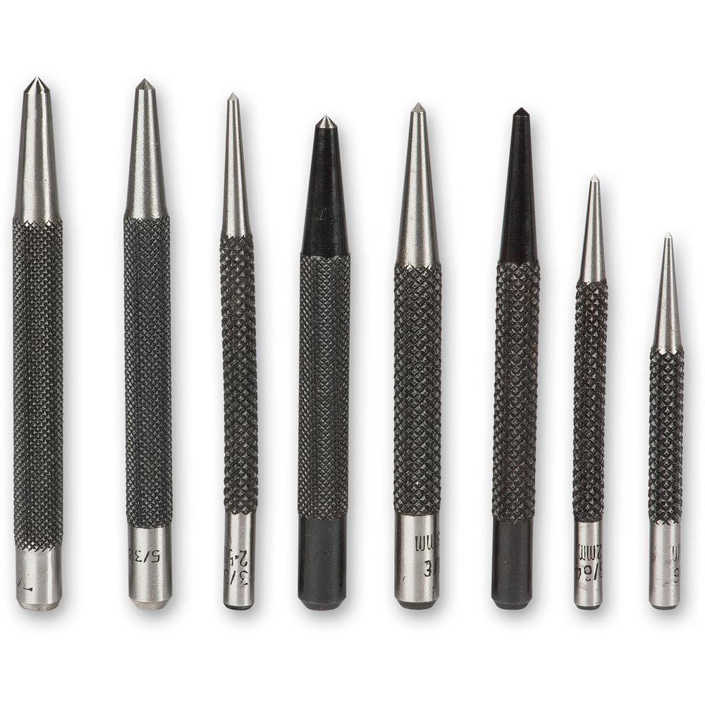 Axminster 8 Piece Centre Punch Set