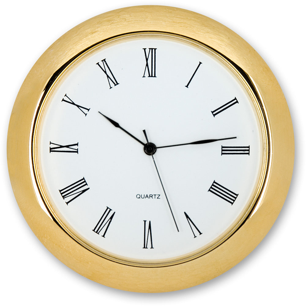 50mm Gold Finish Watch Insert