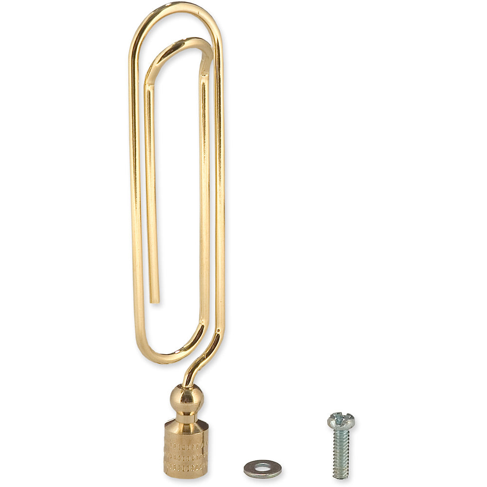 Gold Plated Letter Clip