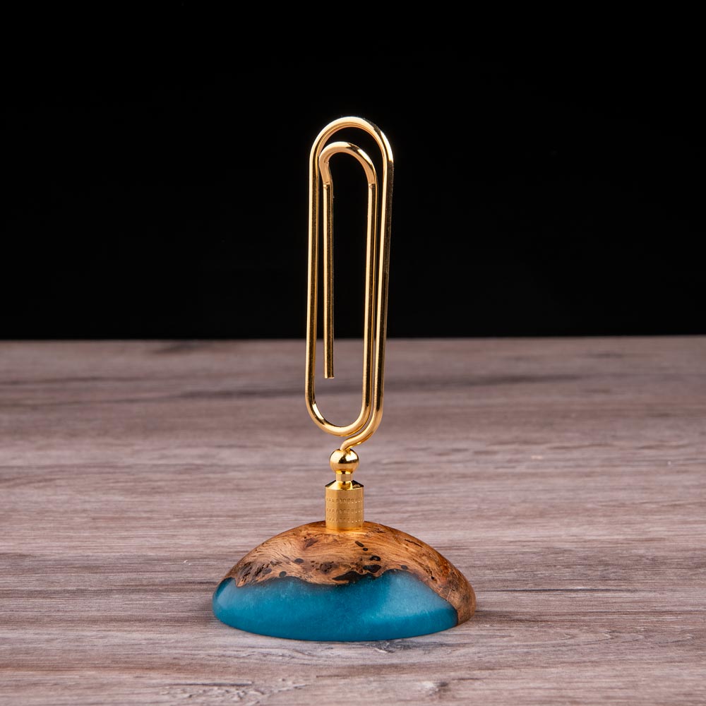 Gold Plated Letter Clip