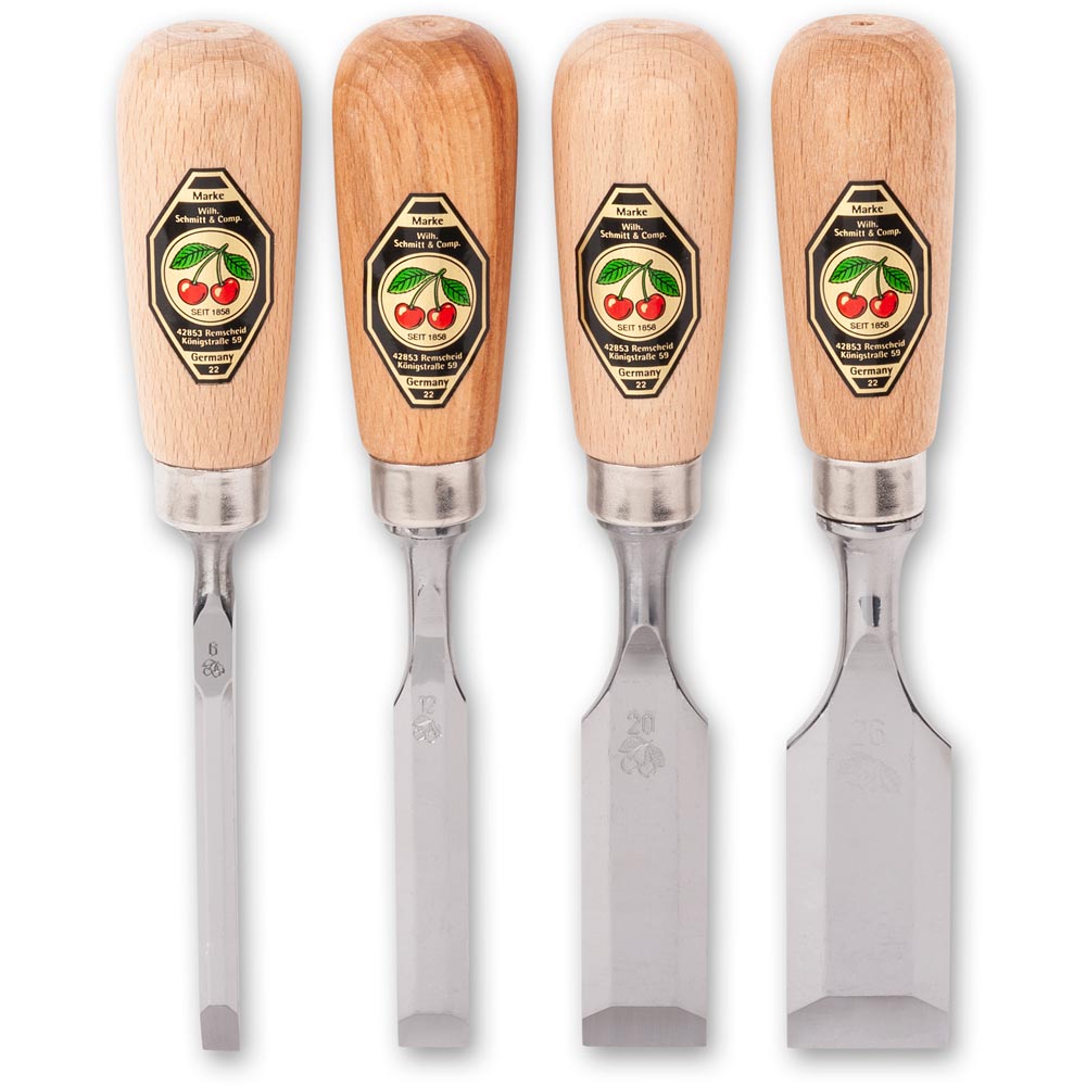 Kirschen 4 Piece Butt Chisel Set