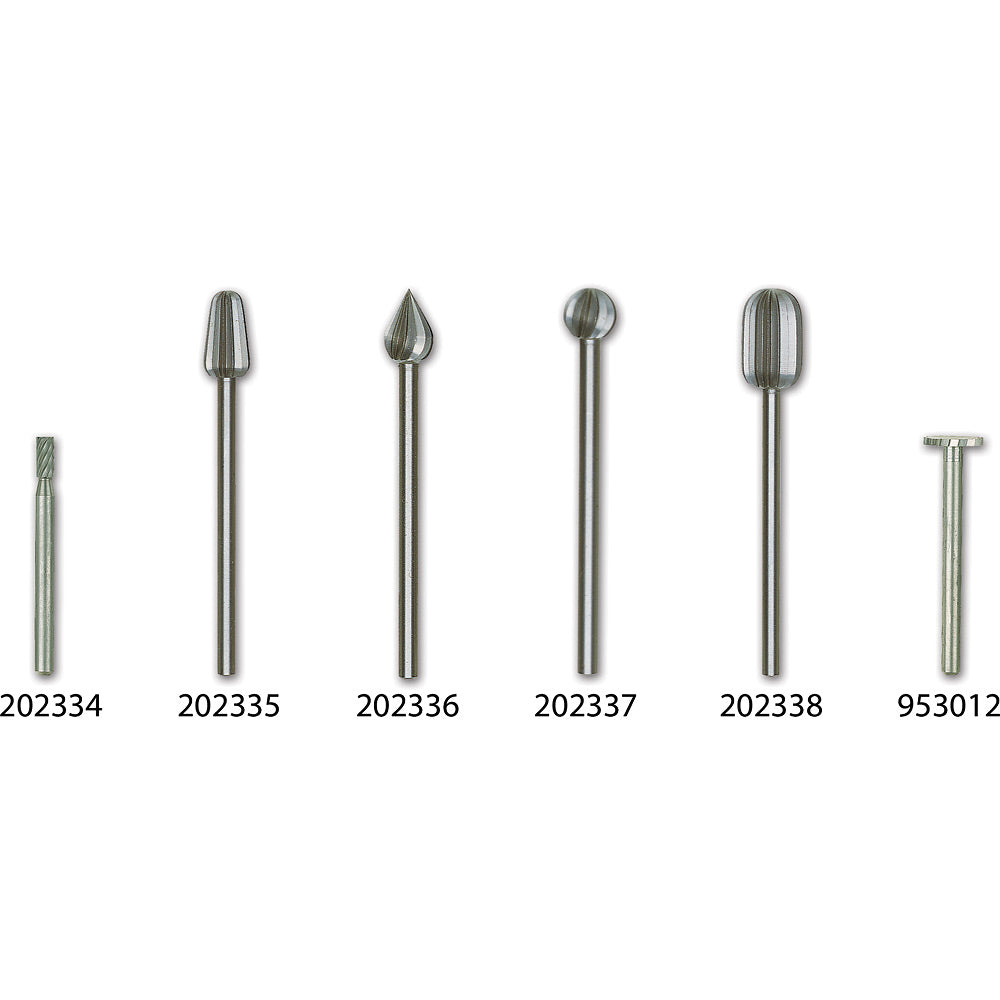 PROXXON High Speed Steel Individual Cutters  (Pkt 2)