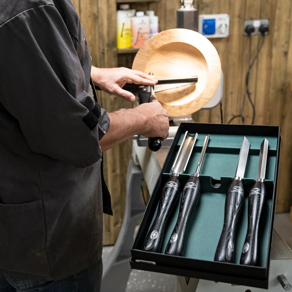 Crown 5 Piece Cryo Woodturning Tool Set