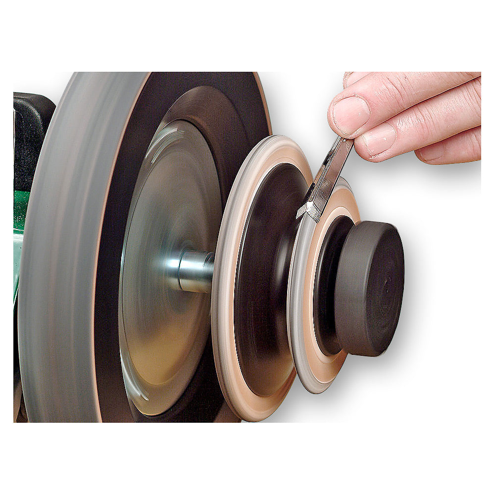 Tormek LA-120 Profiled Leather Honing Wheel