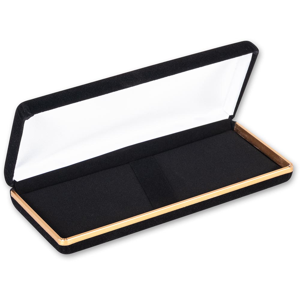 Artisan Black Velvet Double Pen Box