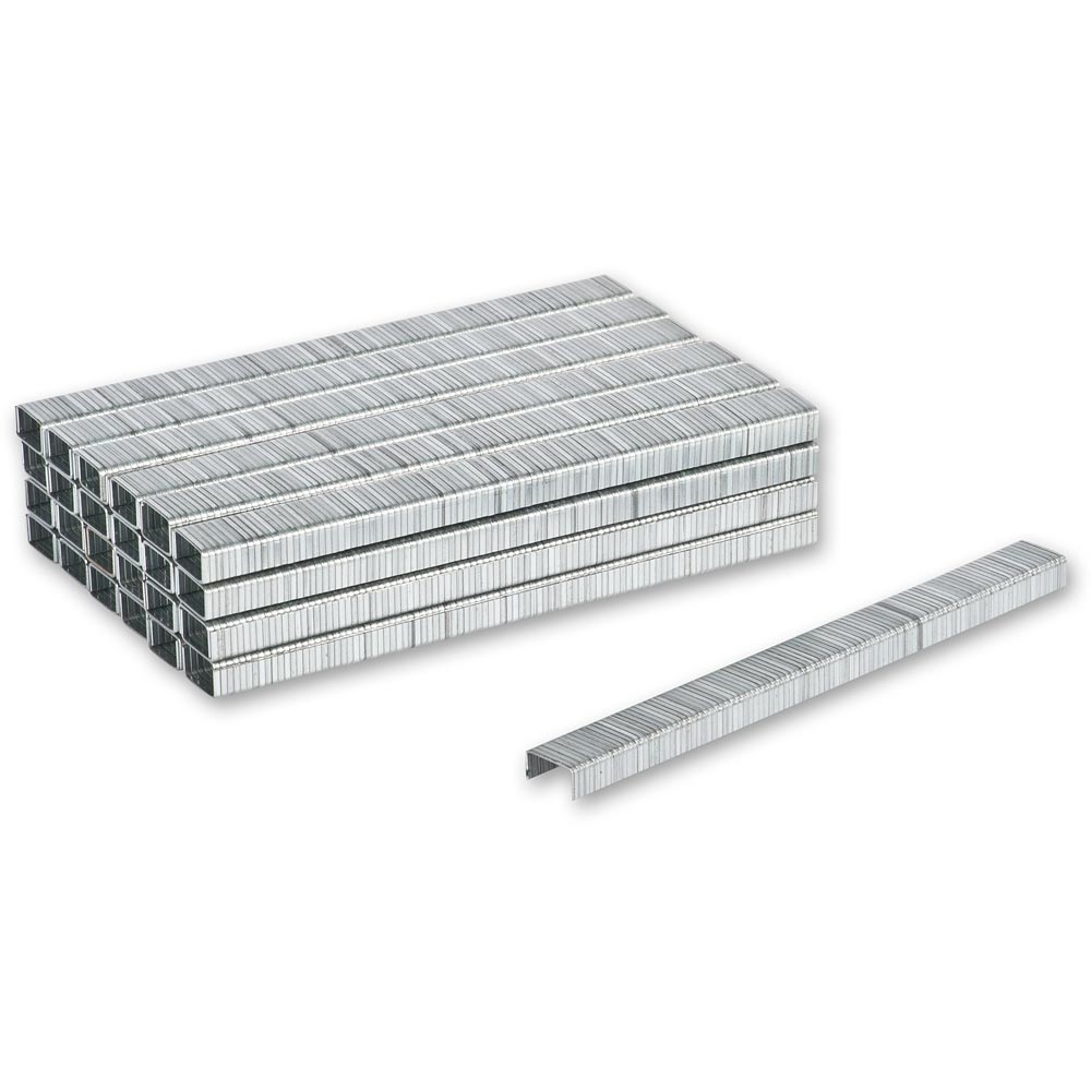 Axminster 20 Gauge Wide Crown Staples