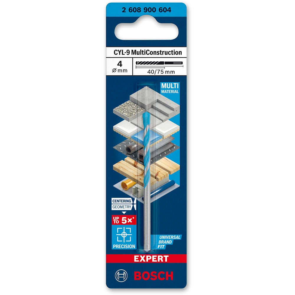 Bosch CYL-9 Multi-Construction Drill Bits