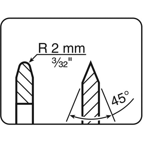 Tormek LA-124 Narrow Discs for LA-120
