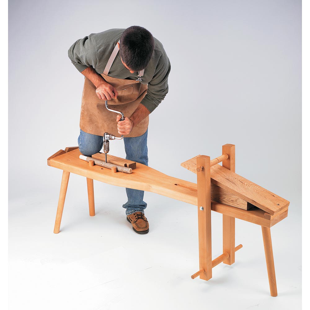 Veritas Traditional English Shaving Horse Plan