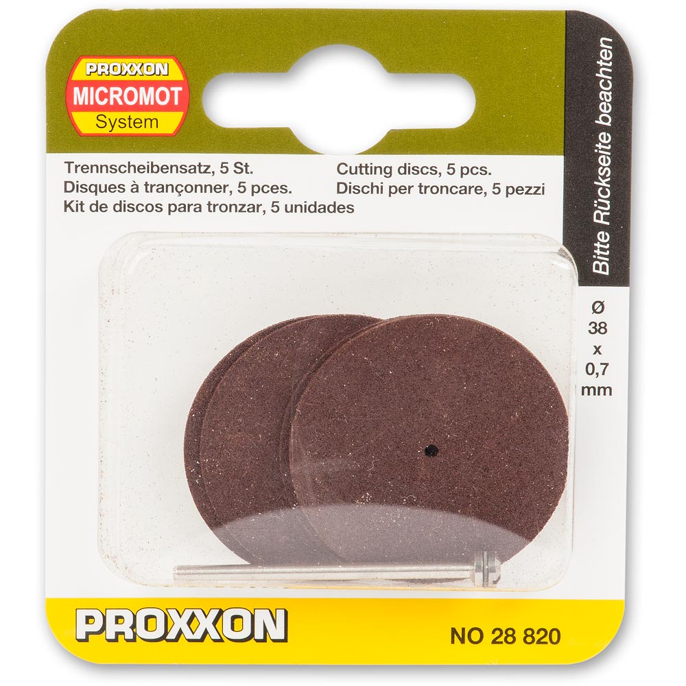 PROXXON Corundum Cutting Discs