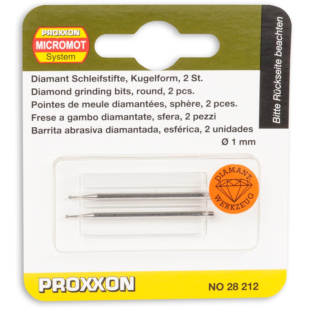 PROXXON Diamond Grinding Bits