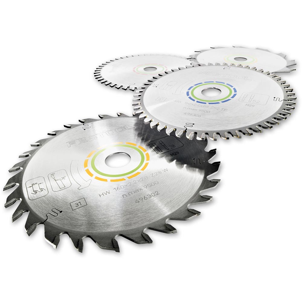 Festool TCT Saw Blades - 160mm x 2.2mm x 20mm