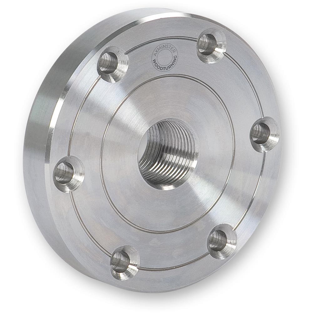 Axminster Woodturning Faceplate 75mm