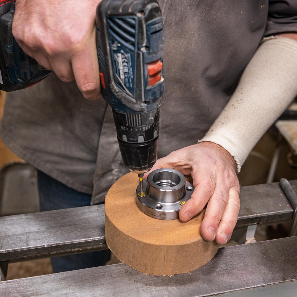 Axminster Woodturning Faceplate 75mm