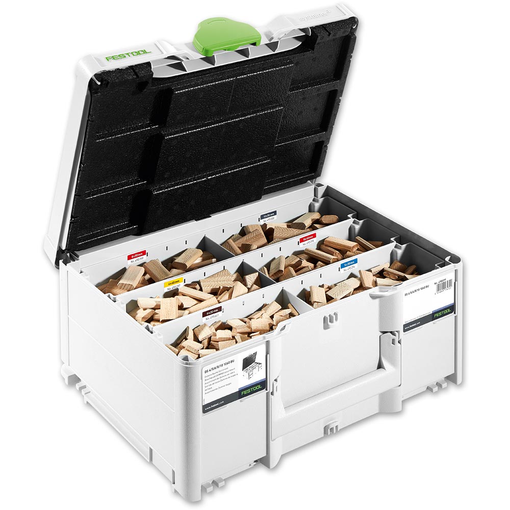 Festool DOMINO 1,060 Assortment & Cutters (DF 500)